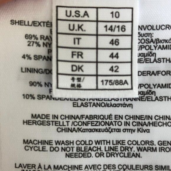 Brooks Brothers V Neck Sleeveless Lined Midi Dress Periwinkle Blue Sz 10 NWOT - Picture 14 of 16